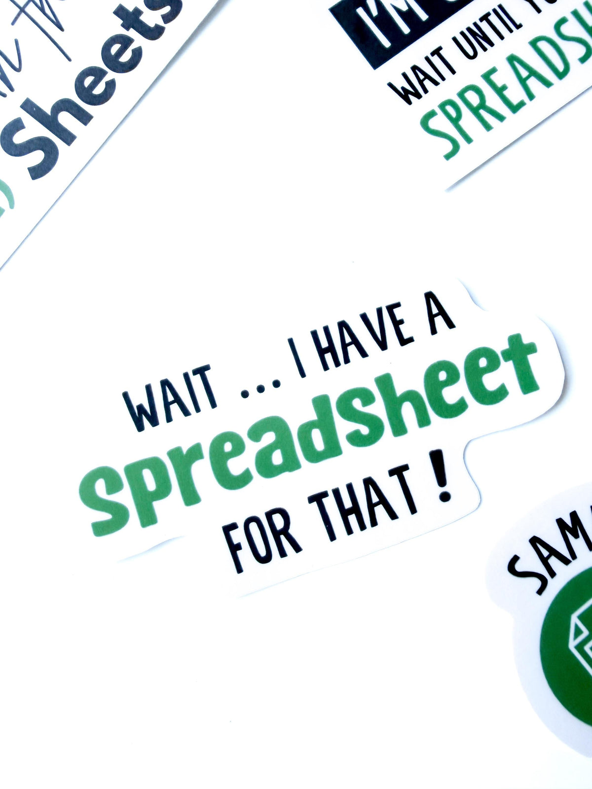 Funny Office Sticker Bundle 16pc, Spreadsheet Humor Gift Set, Retirement Gift, HR Gift, Coworker Boss Gift, Employee Gag Gift, Laptop Decal
