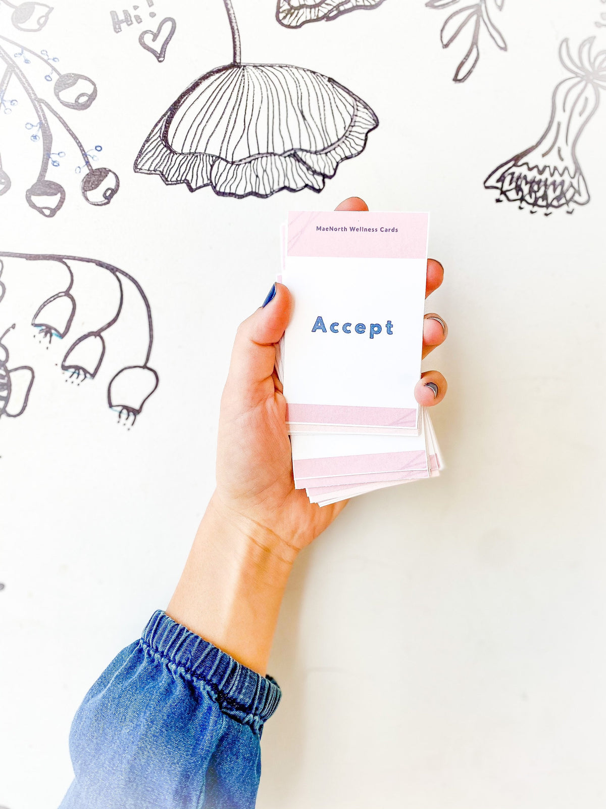 Printable Affirmation Cards, Positive Oracle Deck (Digital Download)