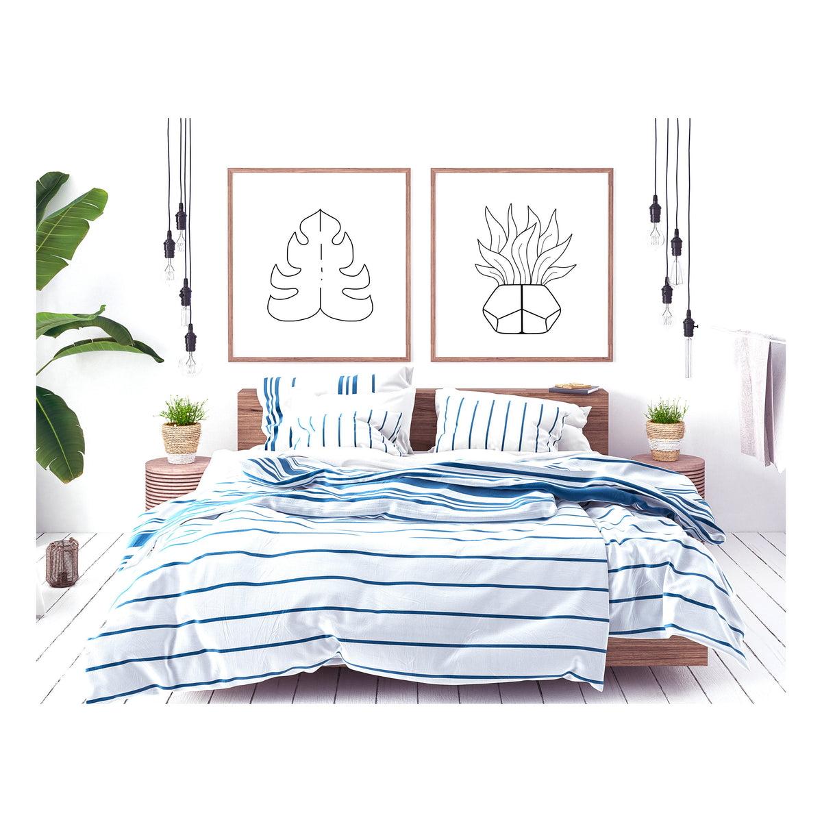 Botanical SVG Bundle, Flower & Plant Vector Art (Digital Download)