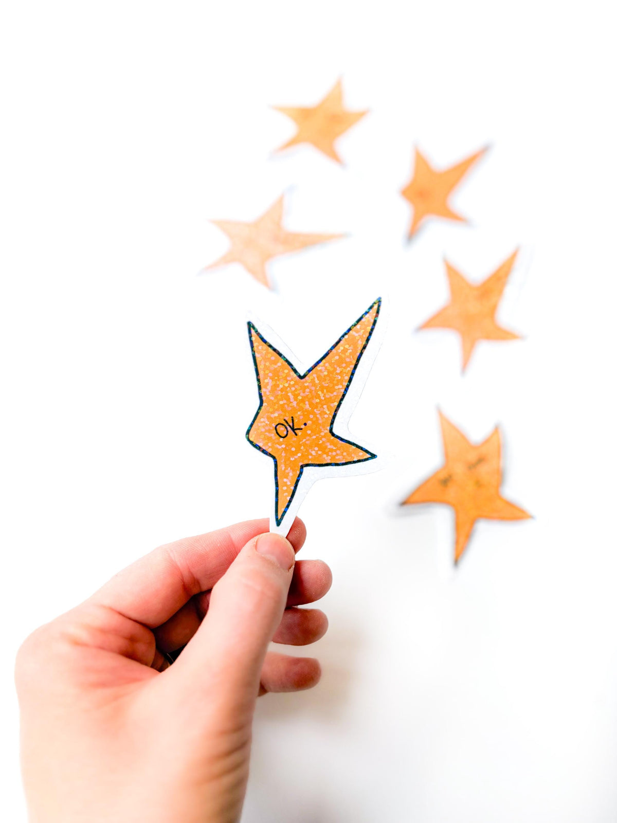 Crooked Star Stickers: "Your Did It", "Ok.", "You Done It" – Funny Meme Decals for laptop stickers funny teacher gift back to school humour
