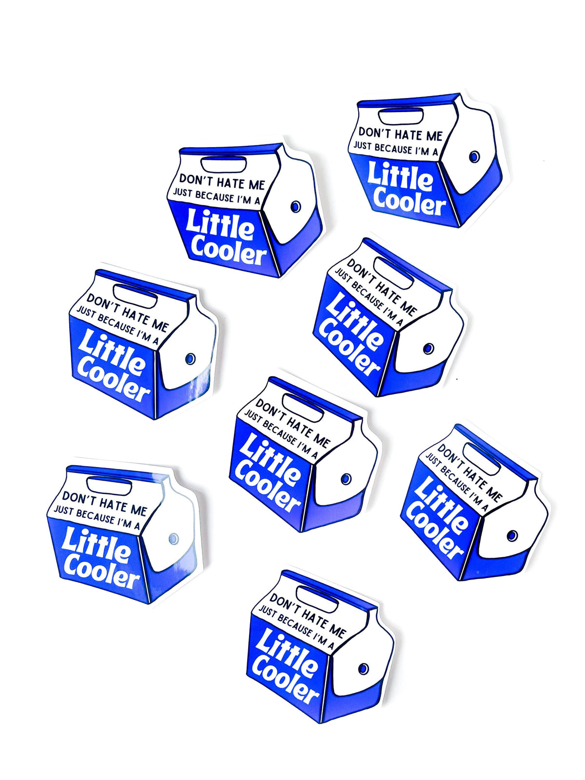 Little Cooler Funny Vinyl Sticker | Coworker Gift