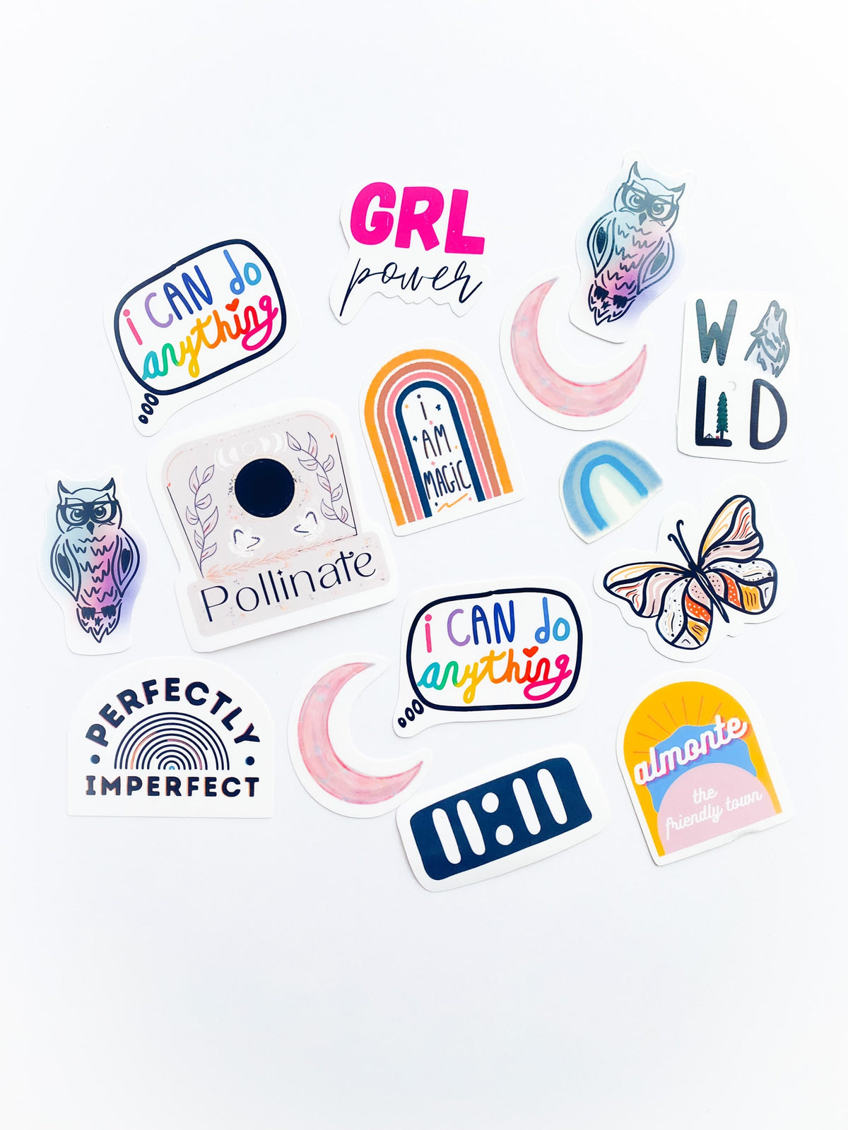 Kids Mystery Sticker Pack | 4 Vinyl Stickers