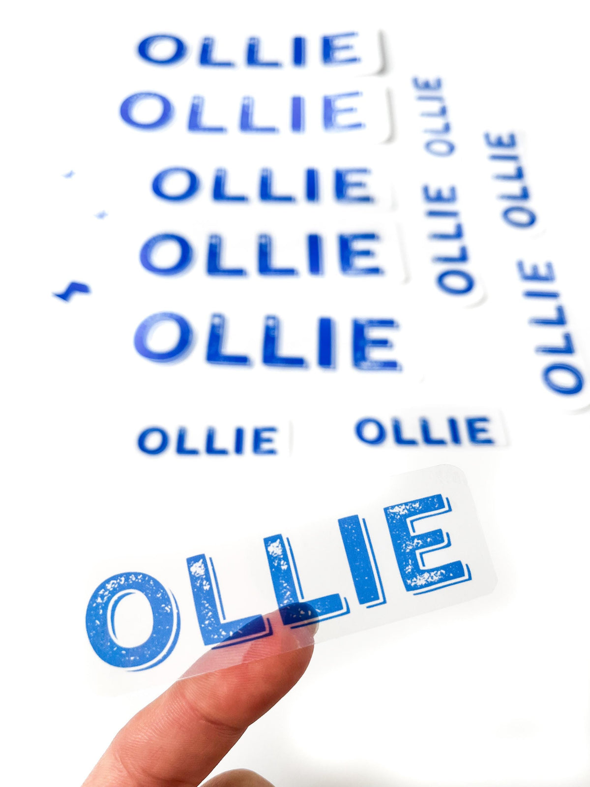 Custom Name Stickers Personalized custom labels back to school supply label  (Set of 12)