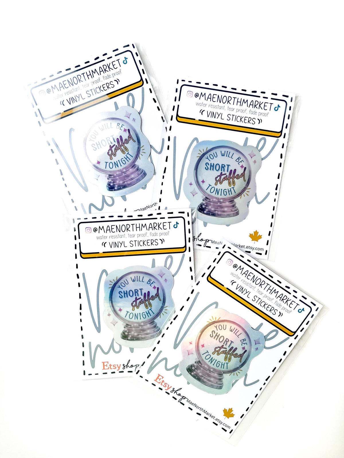 Shift Worker Holographic Sticker | Nurse Gift