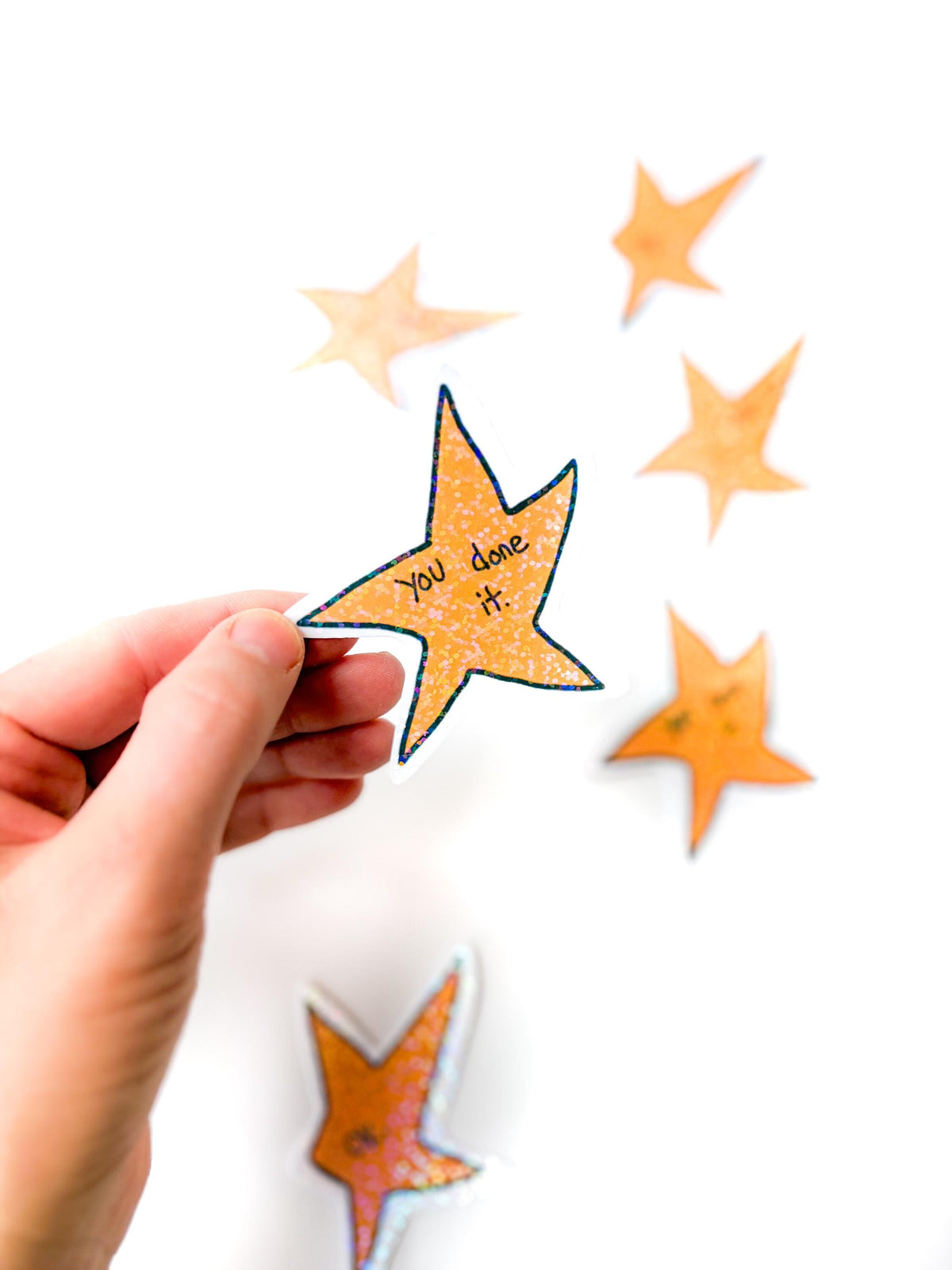 Crooked Star Stickers: "Your Did It", "Ok.", "You Done It" – Funny Meme Decals for laptop stickers funny teacher gift back to school humour