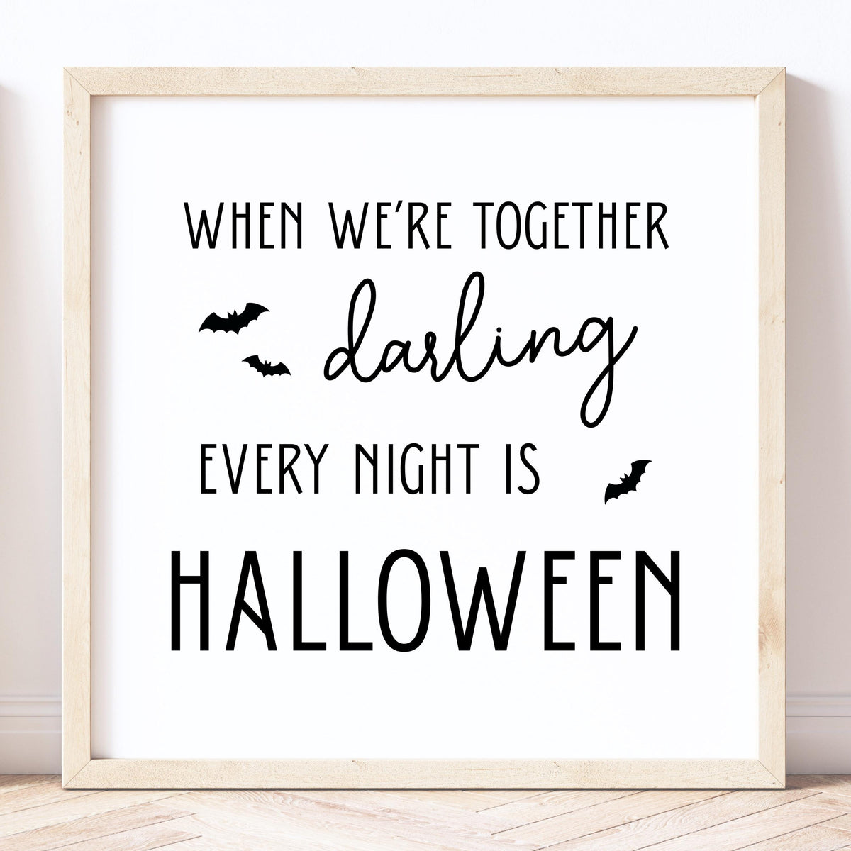 Halloween Wood Sign SVG PNG Bundle, 11 Square Halloween Designs, Farmhouse Porch Sign Decor, Transparent PNG, Cricut Silhouette Cut Files