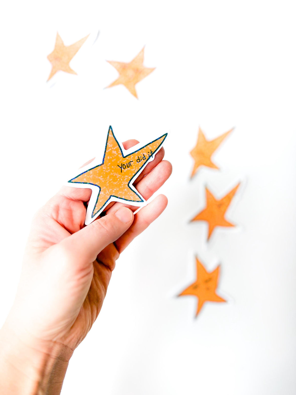 Crooked Star Stickers: "Your Did It", "Ok.", "You Done It" – Funny Meme Decals for laptop stickers funny teacher gift back to school humour