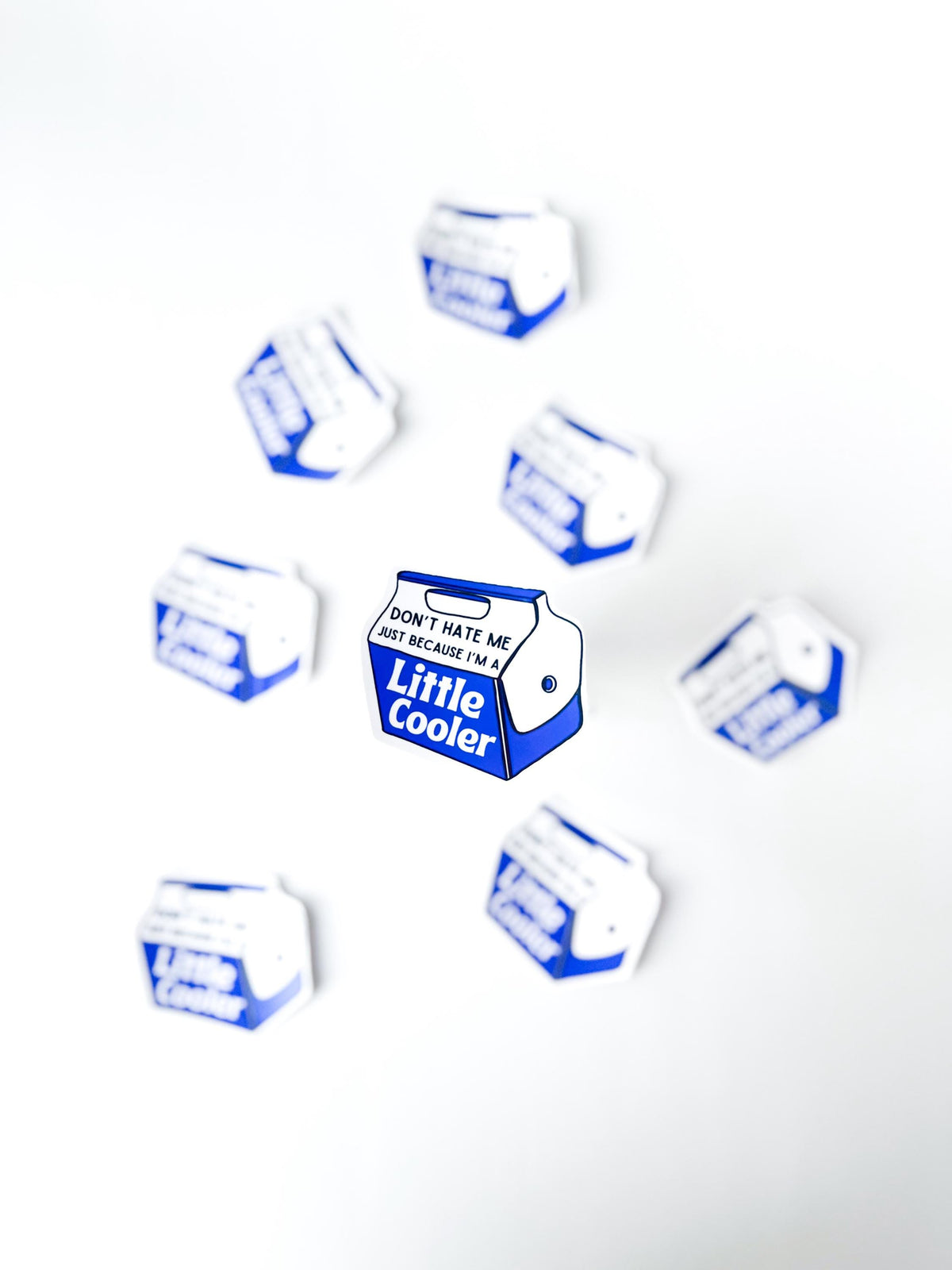 Little Cooler Funny Vinyl Sticker | Coworker Gift