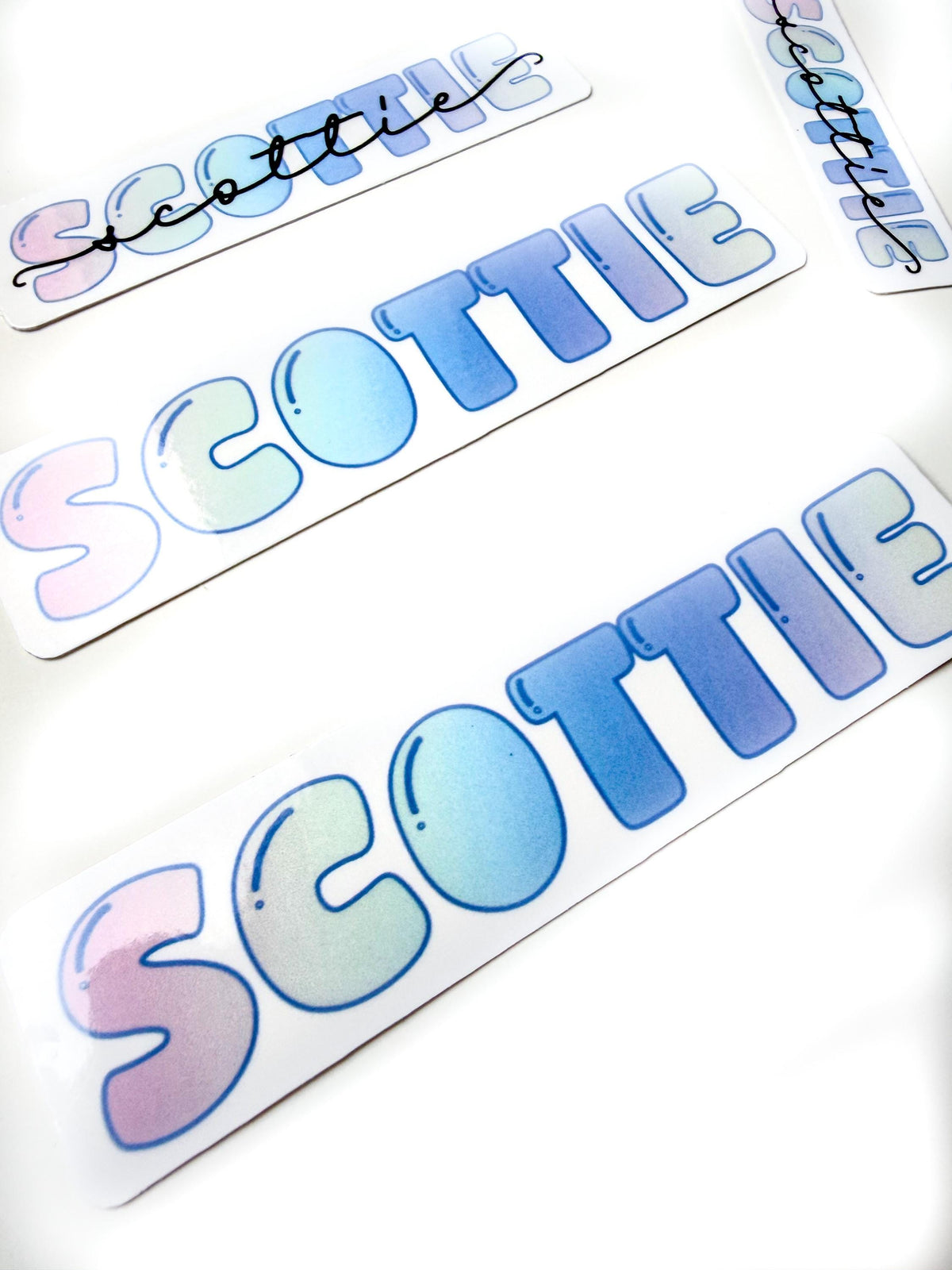 Custom Name Stickers Waterproof Labels personalized for School Supplies (Set of 10) first name stickers trendy handlettered name due cut