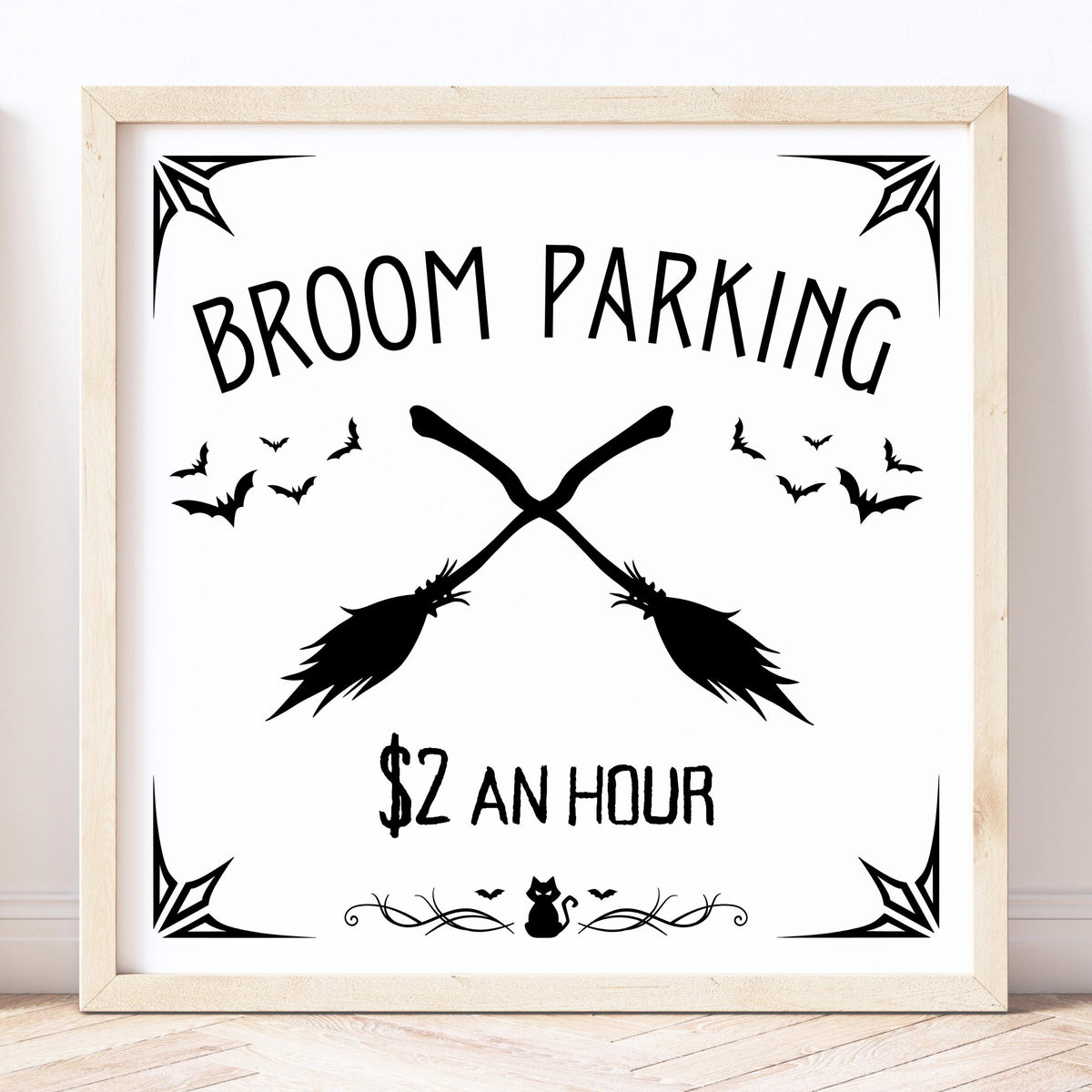 Halloween Wood Sign SVG PNG Bundle, 11 Square Halloween Designs, Farmhouse Porch Sign Decor, Transparent PNG, Cricut Silhouette Cut Files