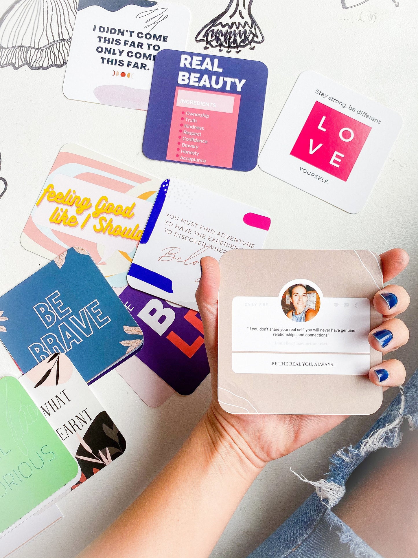 You are good enough, Manifestation cards, Printable oracle cards, affirmation cards printable, Printable affirmations, affirmation cards