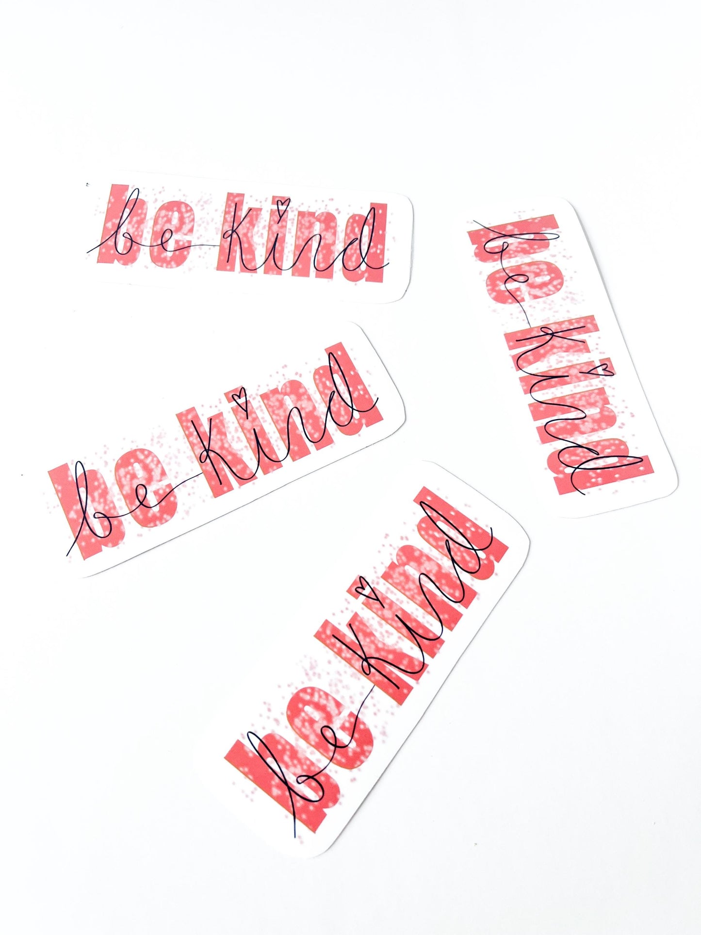 Be Kind Vinyl Sticker: Waterproof Quote Decal