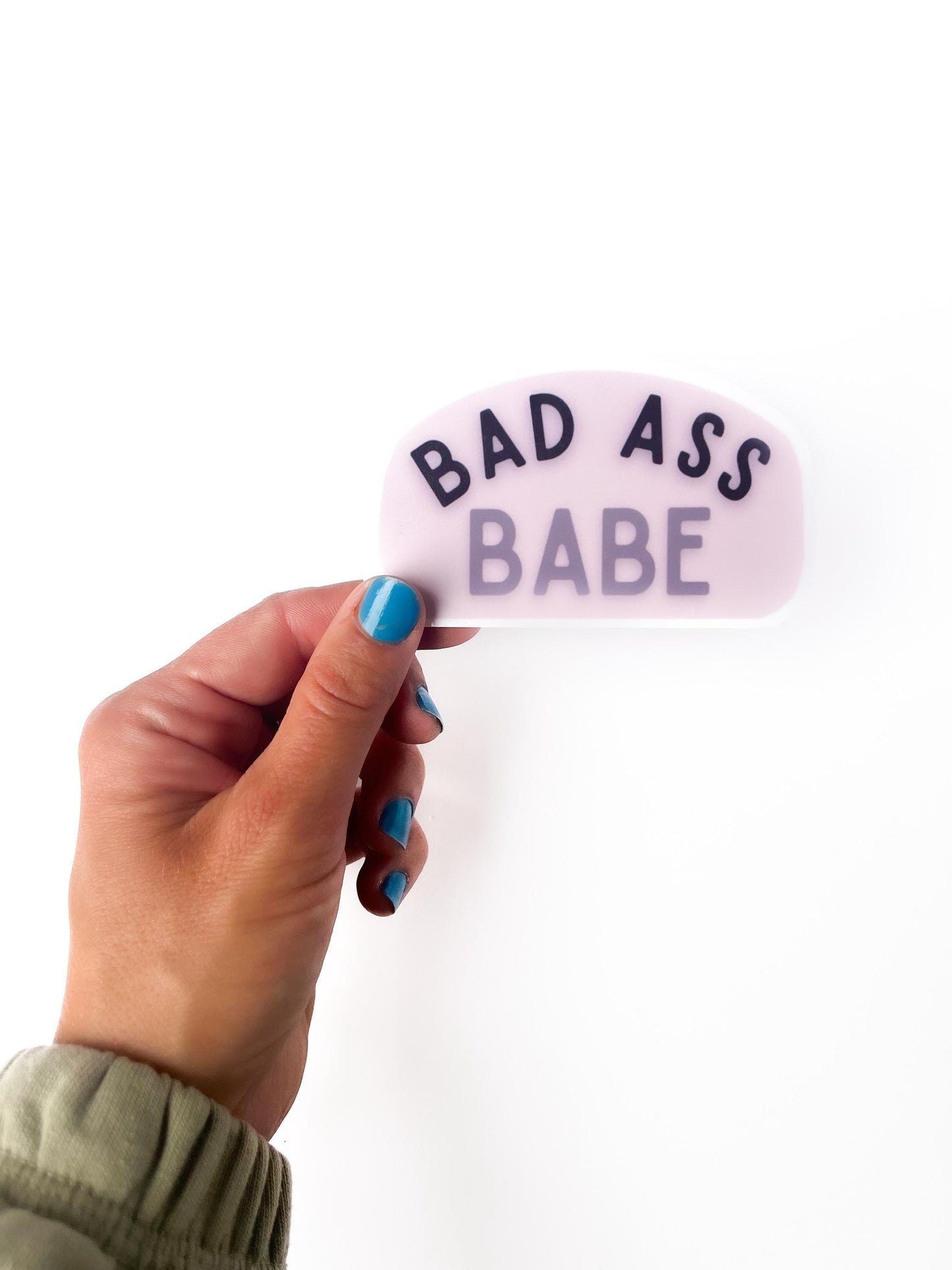 Motivational stickers, sticker pack, bad ass babe, laptop sticker, gift for her, hydroflask sticker, Journal stickers, planner sticker, cell