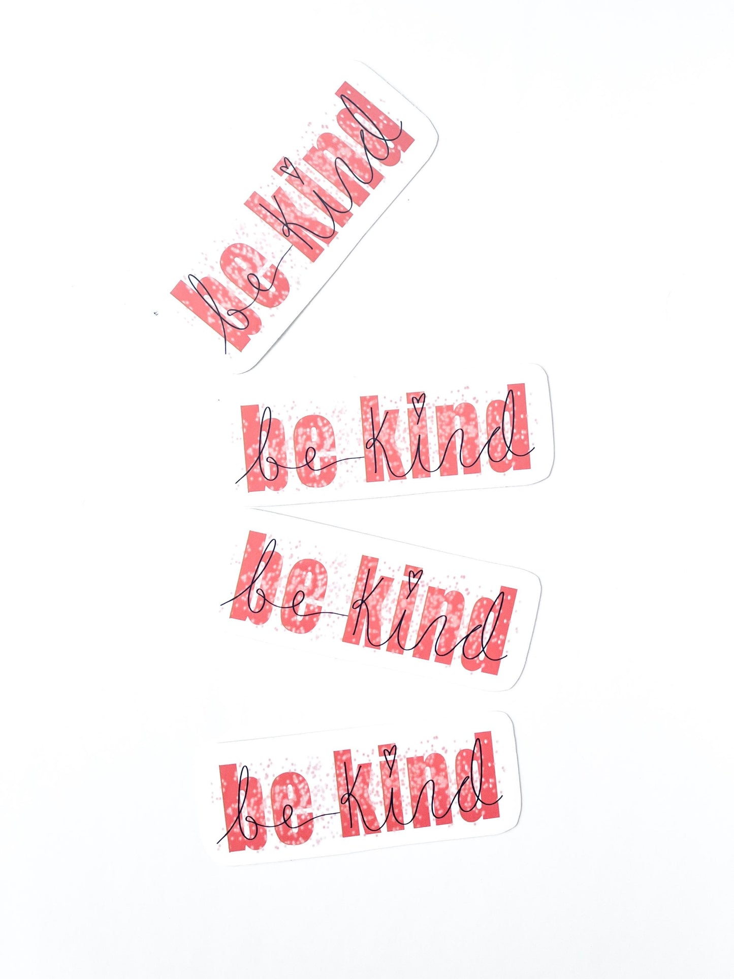 Be Kind Vinyl Sticker: Waterproof Quote Decal