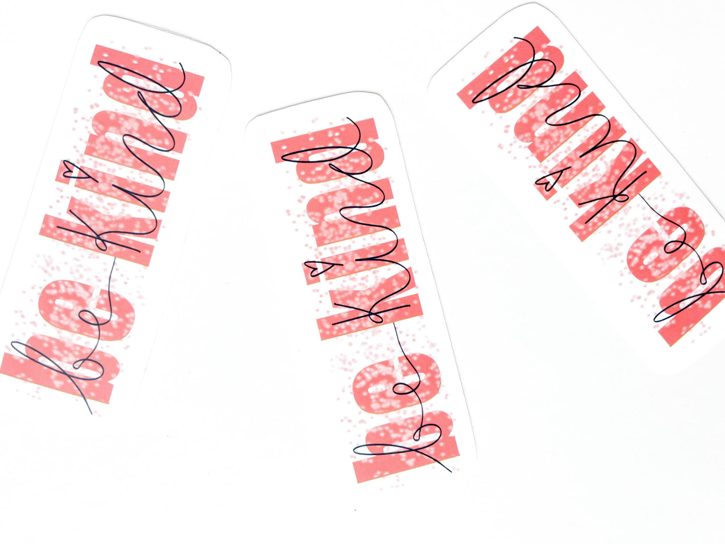 Be Kind Vinyl Sticker: Waterproof Quote Decal